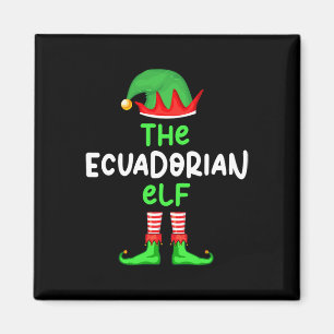 Aimant Je suis l'Elfe équatorienne Equateur Noël amusant