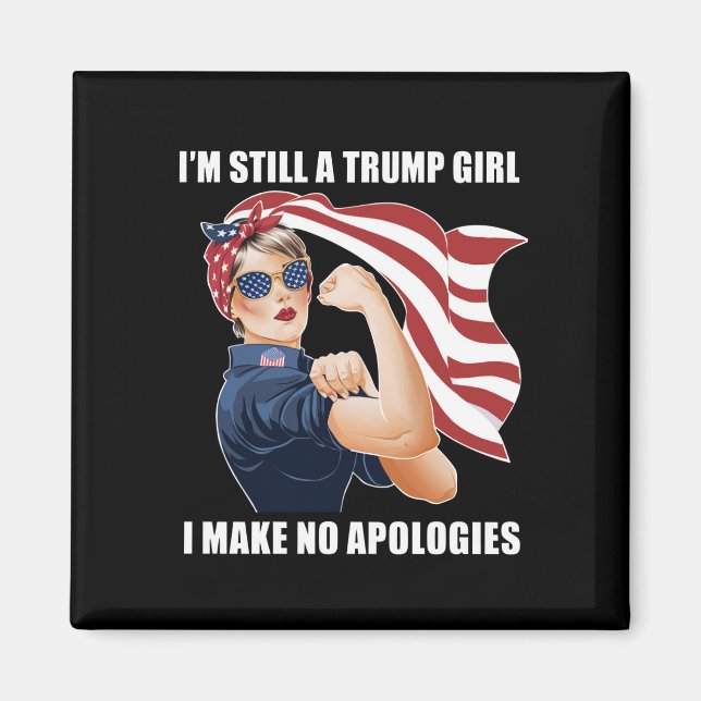 Aimant Je suis toujours une fille de Trump, je ne fais au (Devant)