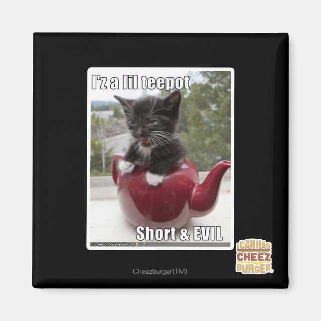 Aimant Je suis un pot de lait (Devant)