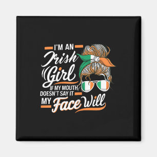 Aimant Je suis une fille irlandaise si ma bouche ne le di
