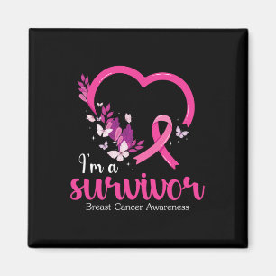 Aimant Je suis Une survivante Sensibilisation au cancer d