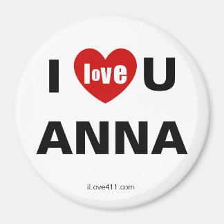 Aimant Je T'Aime Anna