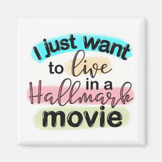 Aimant Je veux juste vivre dans un film Hallmark