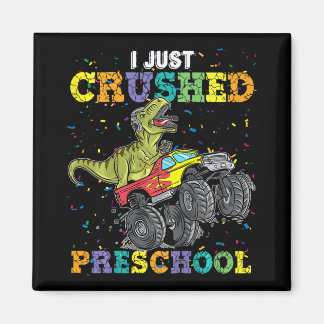 Aimant Je viens de détruire le T-Rex dinosaure de jeu pré