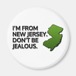 Aimant Je viens du New Jersey. Ne sois pas jaloux !