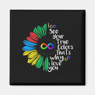 Aimant Je Vois Votre Véritable Infinité De Couleur Neurop