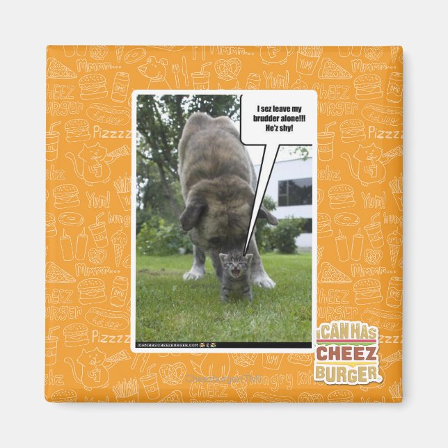 Aimant Je vous demande de laisser mon meurtrier seul (Devant)