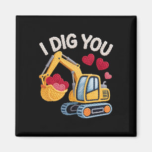 Aimant Je vous trouve mignon Design de la Saint-Valentin
