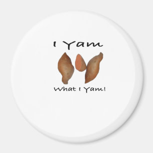 Aimant Je Yam What I Yam, I Yam What I Yam, Comical, mign