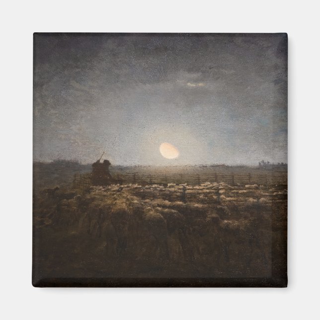 Aimant Jean-Francois Millet - Plié, Lune 1872 (Devant)
