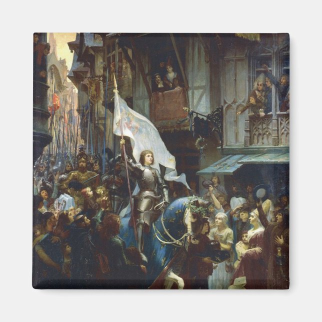 Aimant Jeanne d'Arc entre à Orléans (Devant)