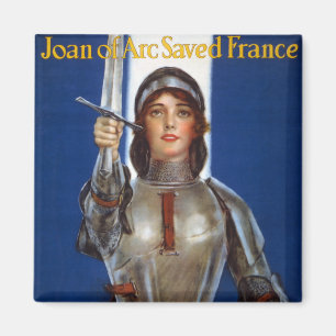 Aimant Jeanne d'Arc Héroïne Française Chevalier Héroïne N