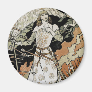 Aimant Jeanne d'Arc ~ Sarah Bernhardt