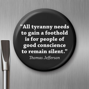 Aimant Jefferson : Ne restez pas silencieux