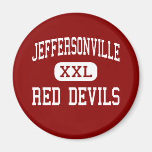 Aimant Jeffersonville - Red Devils - Jeffersonville