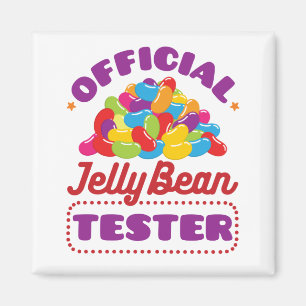 Aimant Jelly Bean Tester Officielle Candy de Pâques