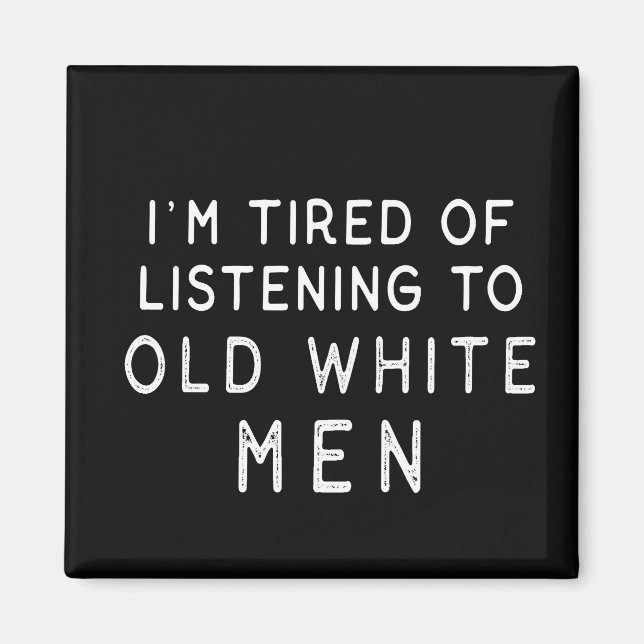 Aimant J'en ai marre d'écouter les vieux blancs (Devant)