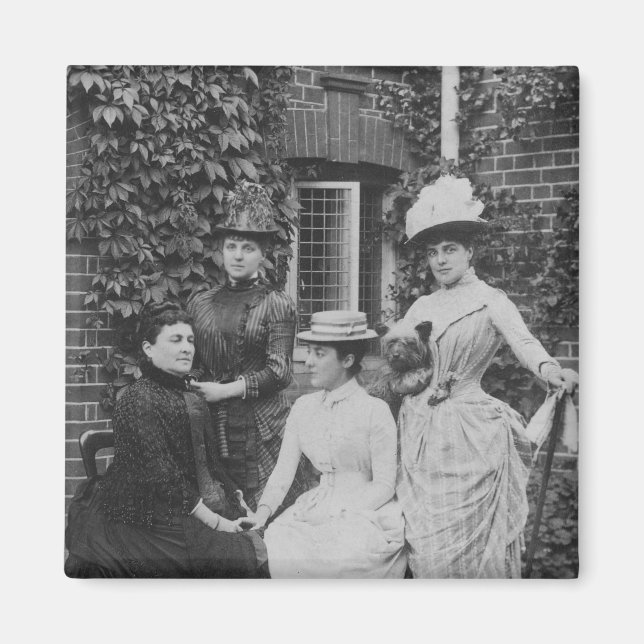 Aimant Jennie Jerome, plus tard Lady Randolph Churchill (Devant)