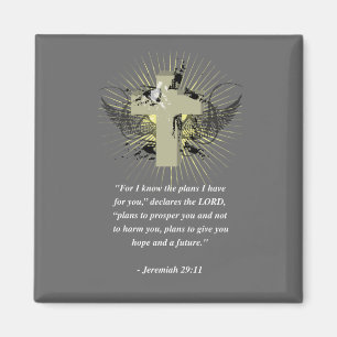 Aimant JEREMIAH 29:11 Verse de la Bible