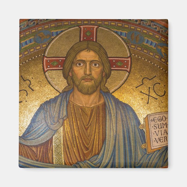 Aimant Jésus Christ IC XC (Devant)