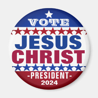 Aimant Jésus Christ pour la campagne présidentielle 2024