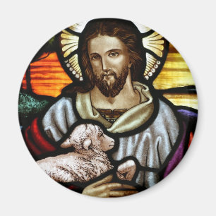 Aimant Jésus comme le bon portrait du berger