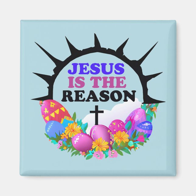Aimant Jésus est la raison - La couronne de Pâques (Devant)