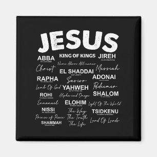 Aimant Jésus Est Le Roi Noms De Dieu Hébreux Jésus Chréti