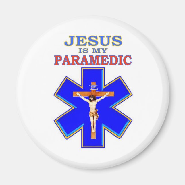 AIMANT JÉSUS EST MON PARAMEDIC (Devant)
