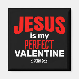 Aimant JÉSUS EST MON PARFAIT VALENTINE Christian