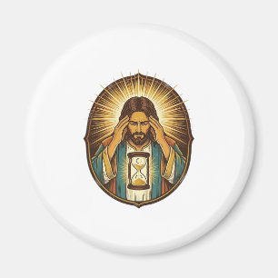 Aimant Jésus impatient Chargement Sablier Internet Lent T