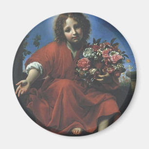 AIMANT JÉSUS L'ENFANT FLEUR