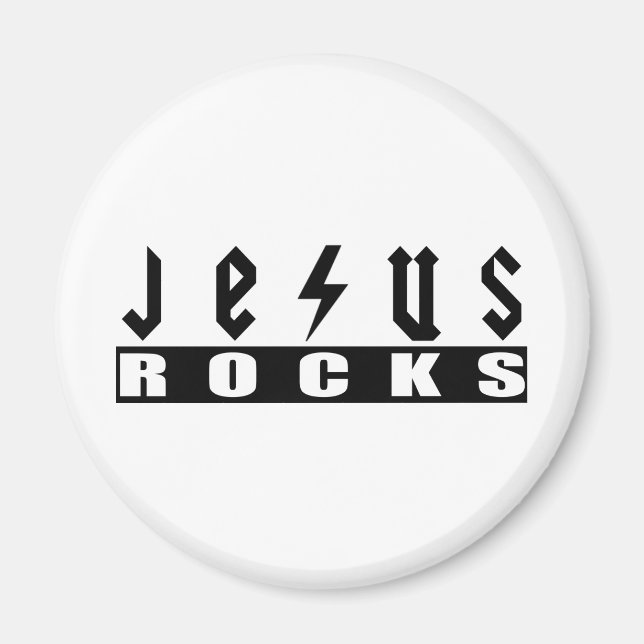 Aimant Jesus Rocks (Devant)