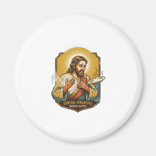 Aimant Jésus s'est brûlé le doigt en sortant l'assiette d