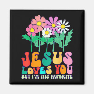 Aimant Jésus t'aime mais je suis son favori Dieu chrétien