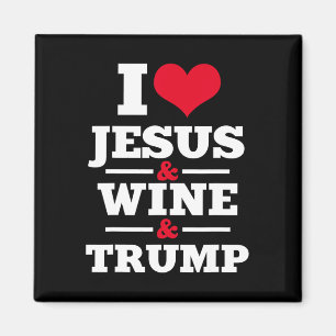 Aimant Jésus Vin Trump Religieux chrétienne Foi Maman Gif