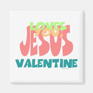 AIMANT JÉSUS VOUS AIME, VALENTINE