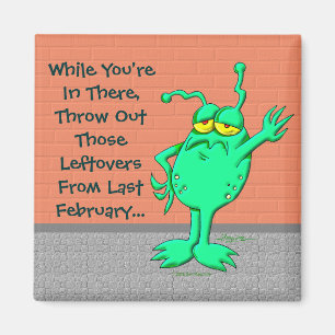 Aimant Jetez ces restes