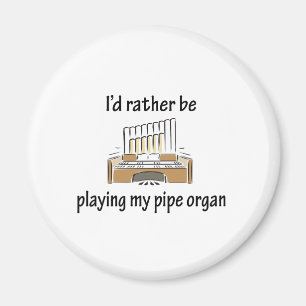 Aimant Jeu de mon organe de tuyau