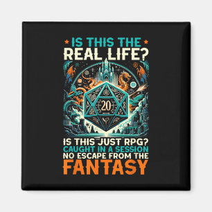 Aimant Jeu de rôle Rpg Master D20 Tabletop Drôle Rp