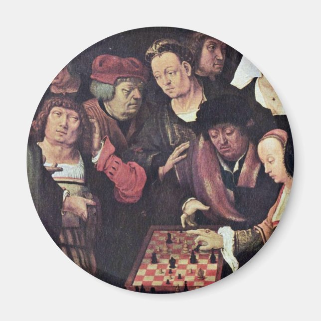 Aimant Jeu D'Échecs De Leyden Lucas Van (Meilleure Qualit (Devant)