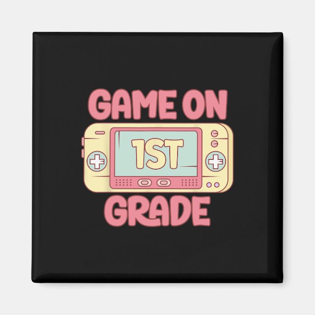 Aimant Jeu Sur La Vidéo Cool 1ère Année Jeu Ck To School  (Devant)
