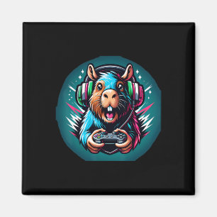 Aimant Jeu vidéo Capybara Gaming
