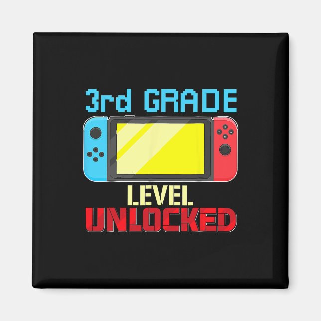 Aimant Jeu vidéo de niveau 3rd (Devant)