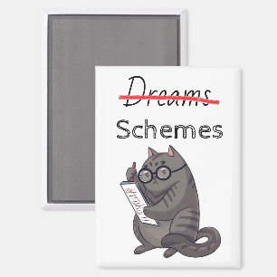 Aimant Jeux de chats mignons Chat amusant