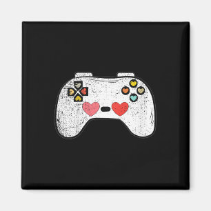 Aimant Jeux Vidéo Coeur Enfants Contrôleur Valentines Day