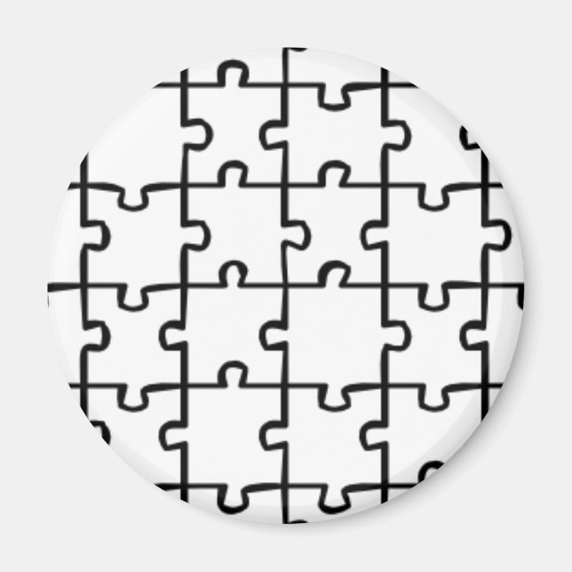 Aimant Jigsaw Puzzle (Devant)
