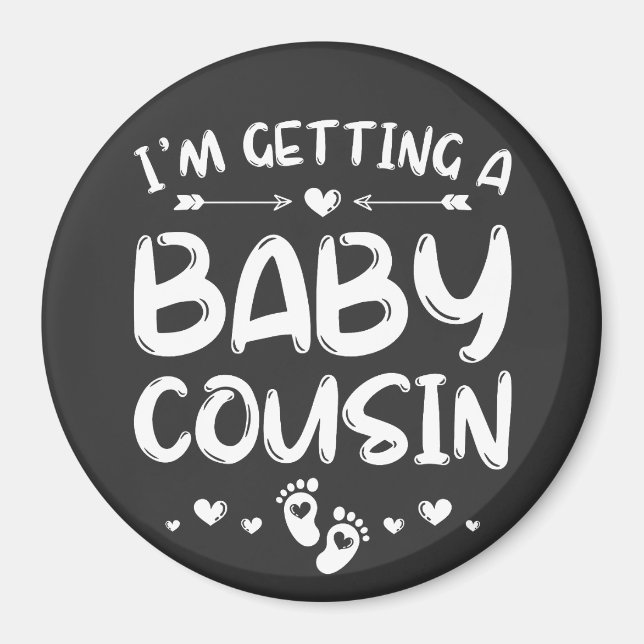 Aimant J'obtiens un bébé cousin Cercle de révélation de g (Devant)