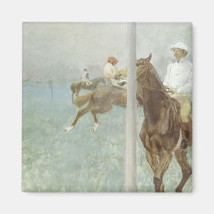 Aimant Jockeys Before the Race par Edgar Degas