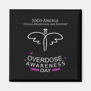 Aimant Joco Angels Journée de sensibilisation à l'overdos